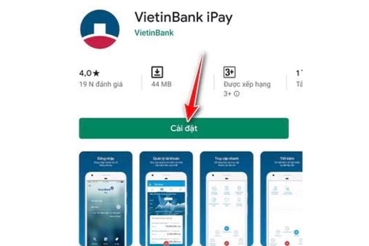 Cách đăng nhập Vietinbank iPay trên điện thoại khác (Hình 2)