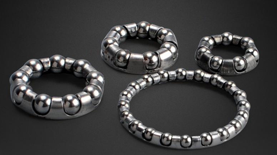 Vòng bi trong moay ơ xe đạp.