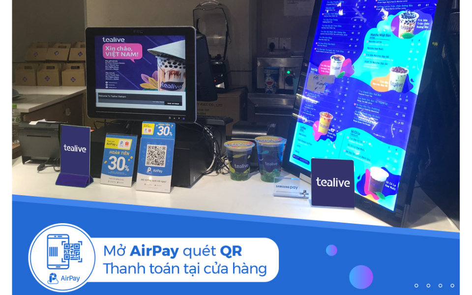 Với Airpay mọi giao dịch mua bán, thanh toán chỉ cần vài chạm