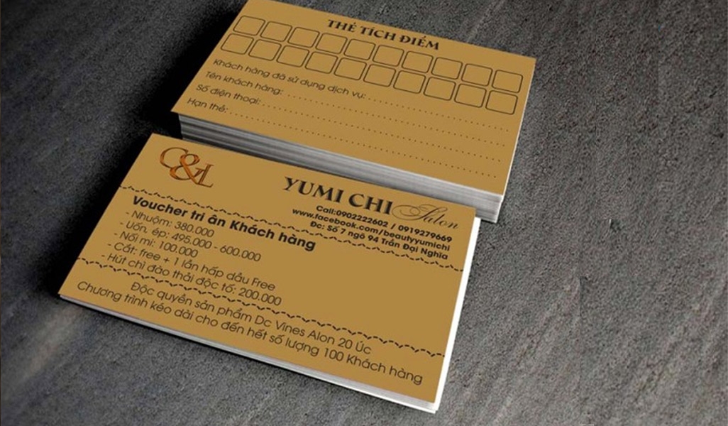 thẻ tích điểm hình 11