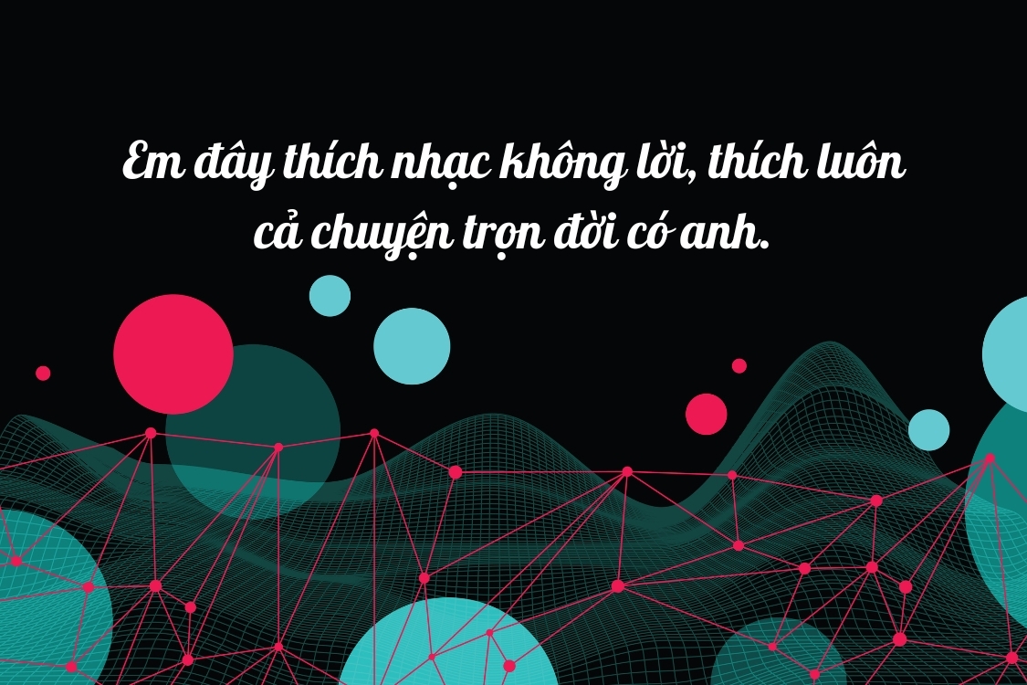 Cap TikTok hay về tình yêu 1