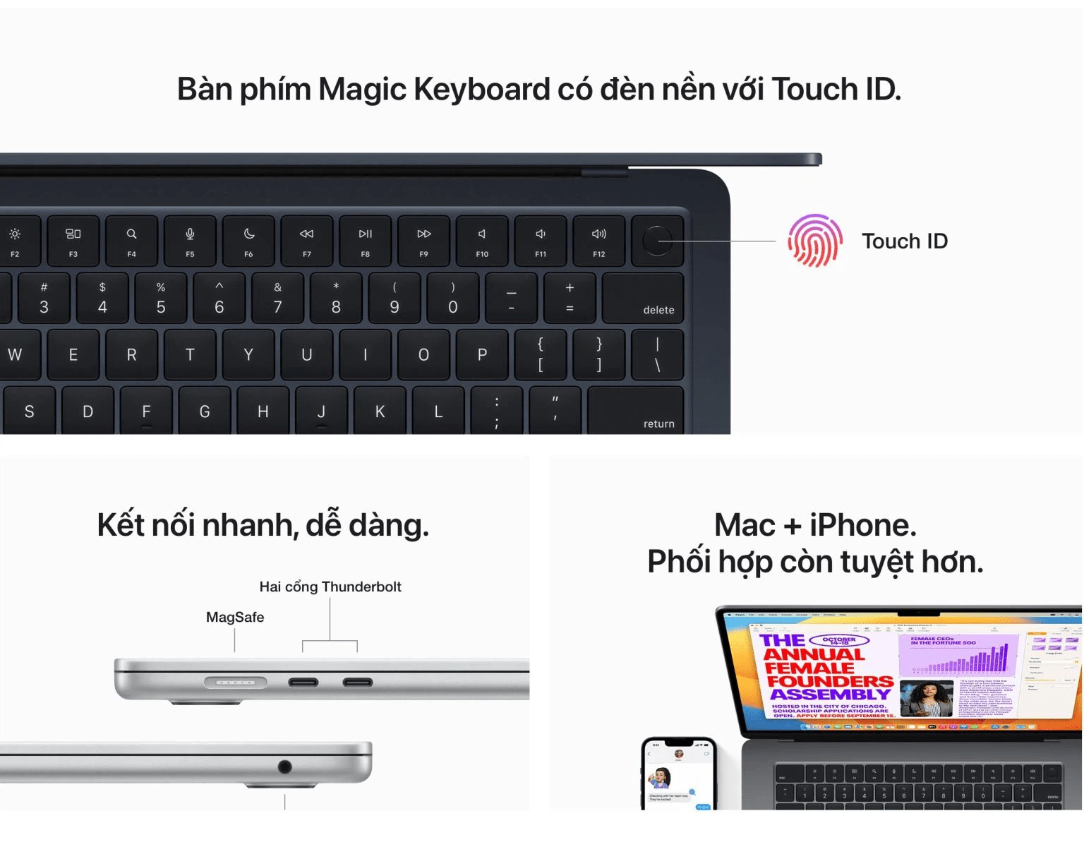 Đặc điểm khác của MacBook Air M2 2022