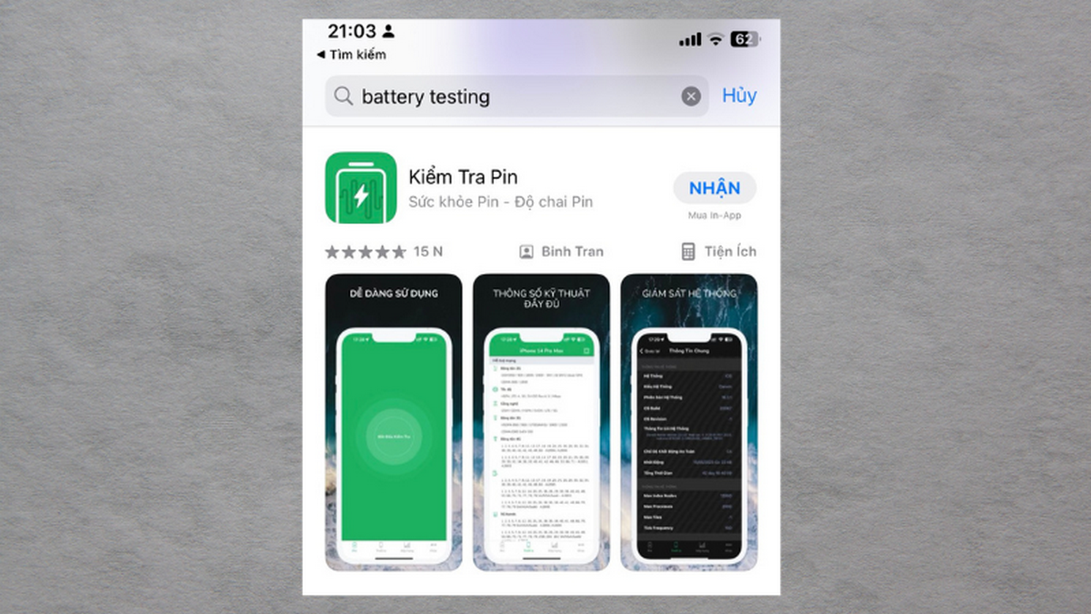 cách kiểm tra pin iphone đã bị thay chưa - hình 9