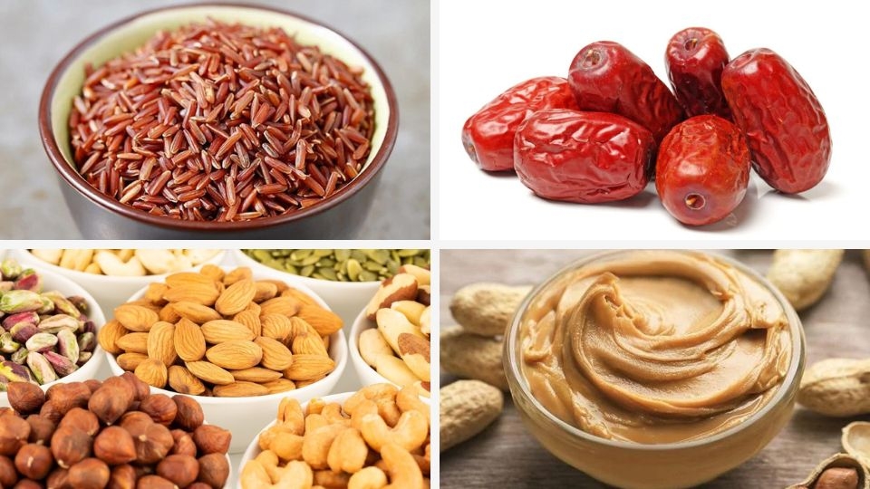 Cách làm bánh gạo lứt cùng hạt dinh dưỡng (1)