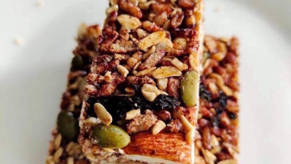 Cách làm bánh gạo lứt cùng hạt dinh dưỡng