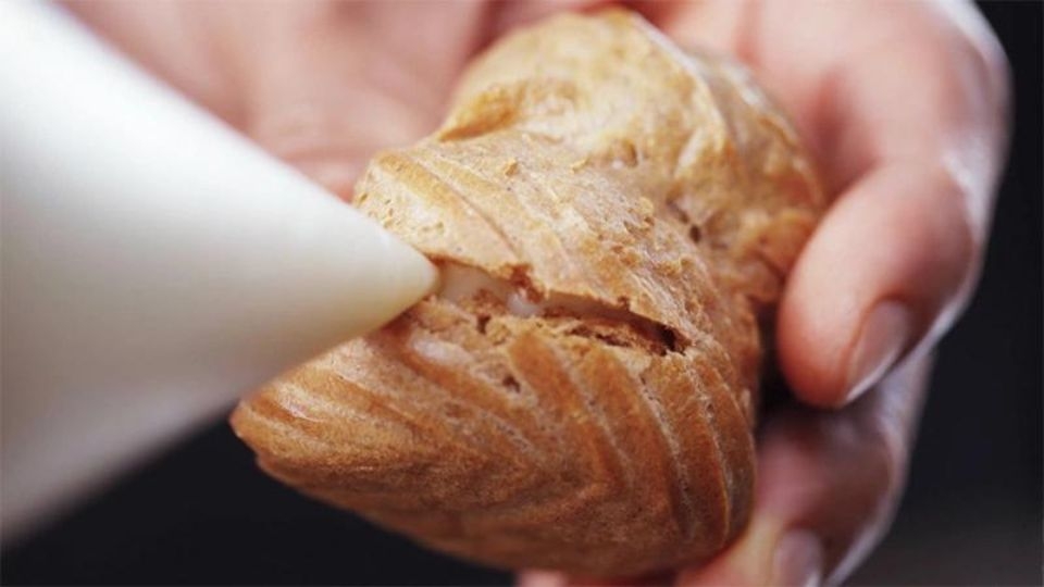 Cách làm bánh su kem gạo lứt (4)