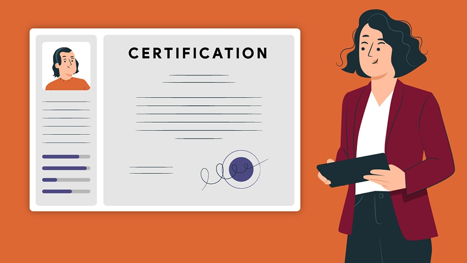Chứng chỉ là điều cần thiết để chứng minh năng lực