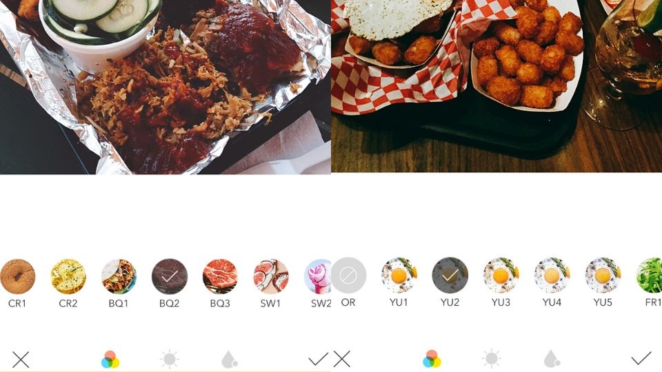 Đa dạng bộ lọc giúp hình ảnh đẹp hơn