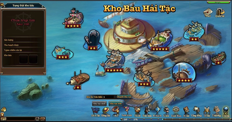 Vua Hải Tặc Bắn Cá Quay Slot - Hành Trình Đảo Kho Báu Đầy Thử Thách