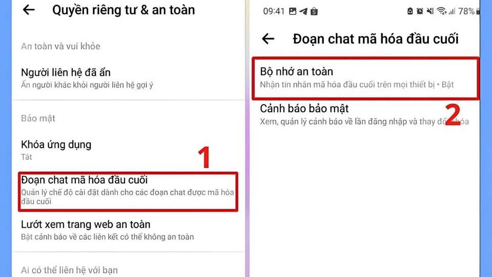 quyền riêng tư và an toàn Android