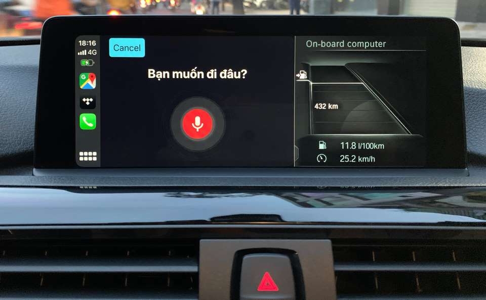 Các chế độ điều khiển xe bằng giọng nói