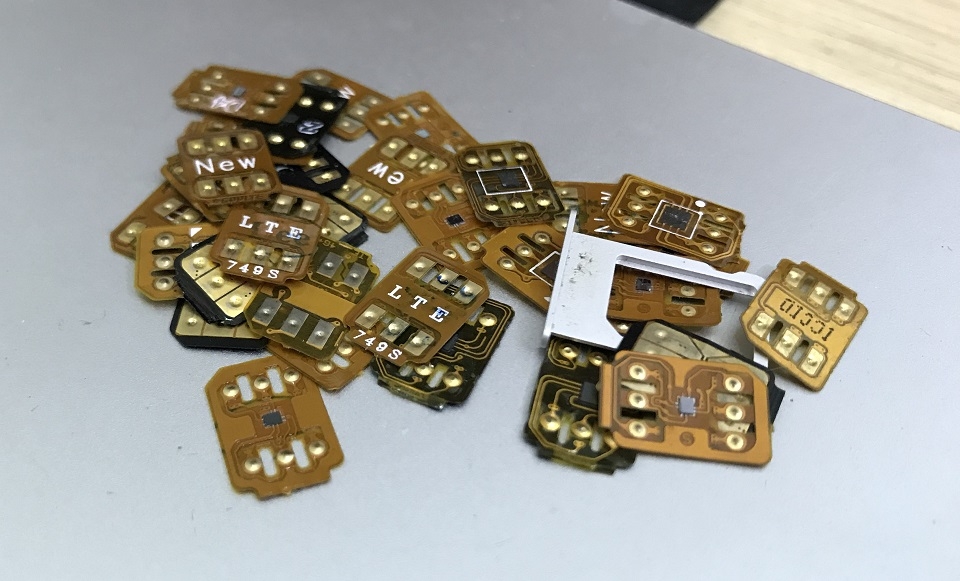 Sử dụng sim ghép cùng mã ICCID
