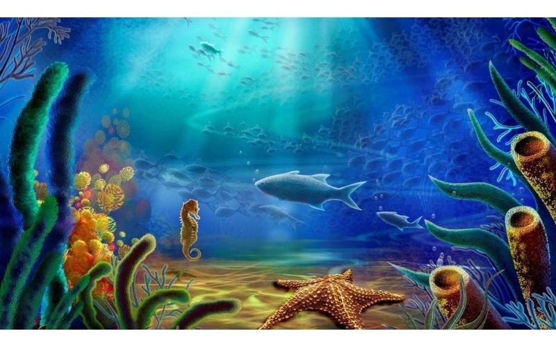 Background hoạt hình cảnh vật thiên nhiên 15