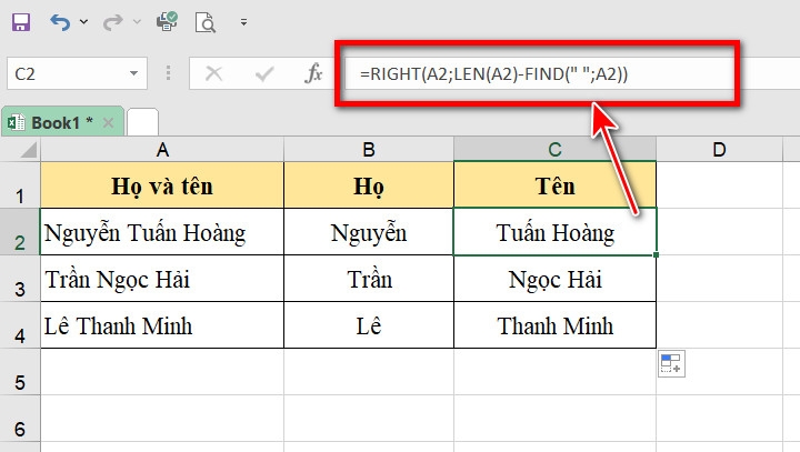 Cách chia ô trong Excel (14)