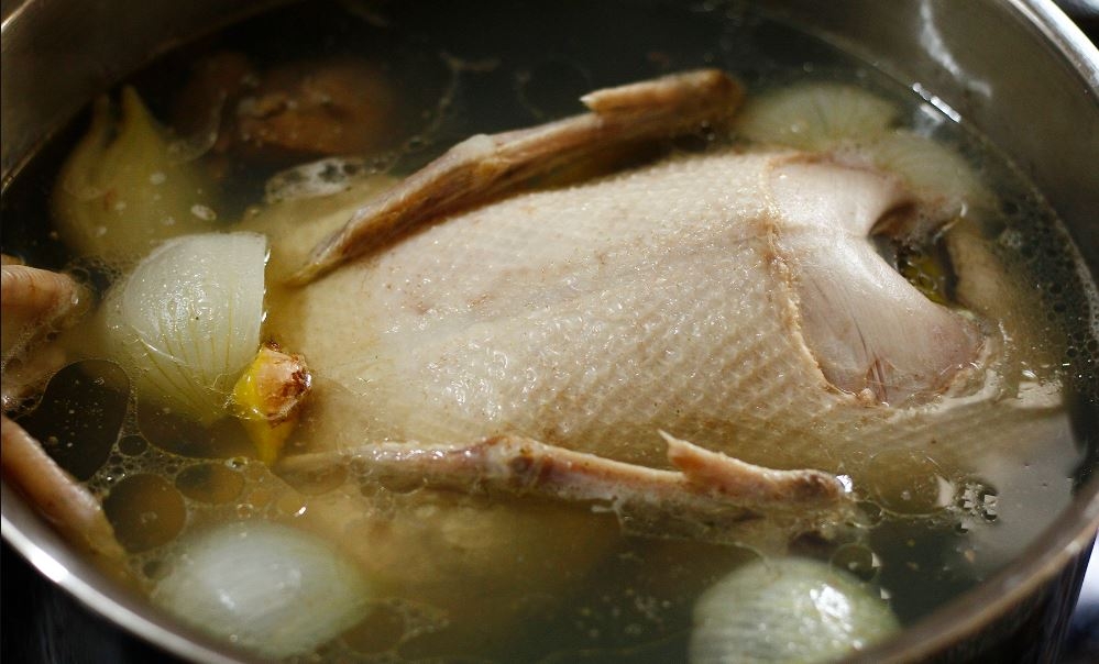 Cách nấu bún măng vịt măng khô 7