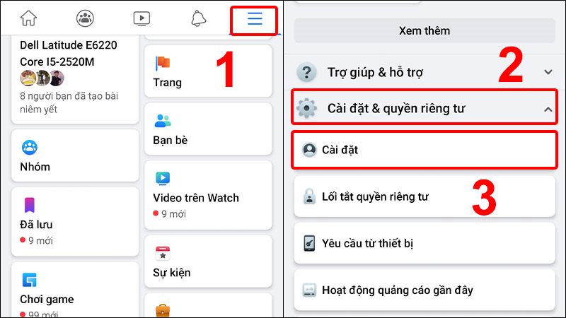 lấy lại facebook bị hack email và số điện thoại hình 14