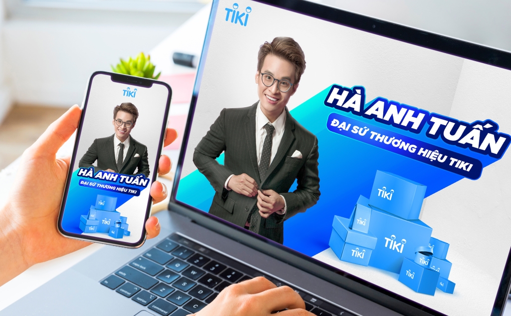 Tiki đã chọn nam ca sĩ Hà Anh Tuấn làm đại sứ thương hiệu