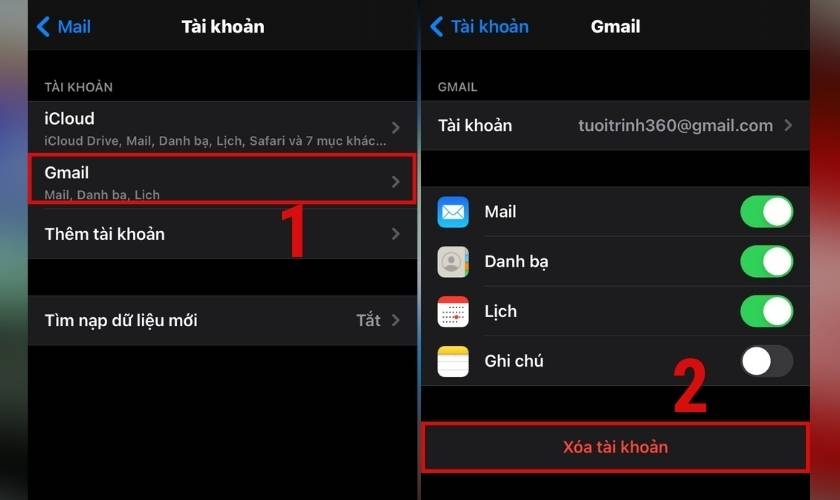 Tạo email trên điện thoại iPhone đơn giản, nhanh chóng khi thực hiện theo hướng dẫn sau 12