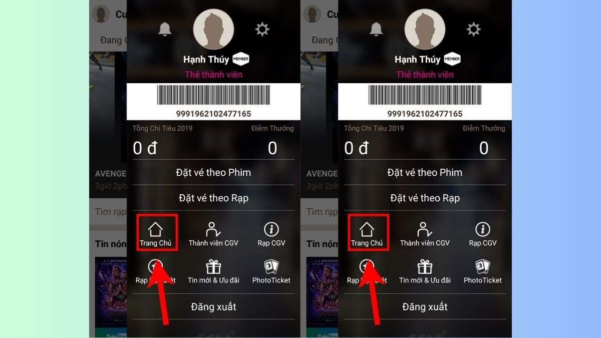 Cách đặt vé xem phim CGV qua điện thoại với nhiều ưu đãi và thao tác nhanh chóng, tiện lợi 2