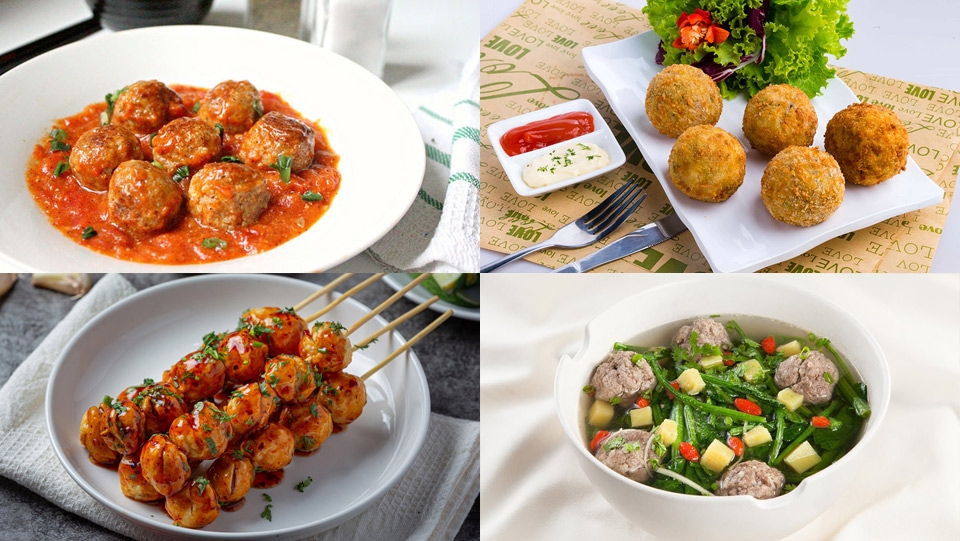 Bò viên có rất nhiều cách chế biến hấp dẫn