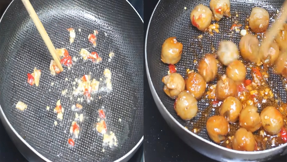 Làm bò viên chiên nước mắm