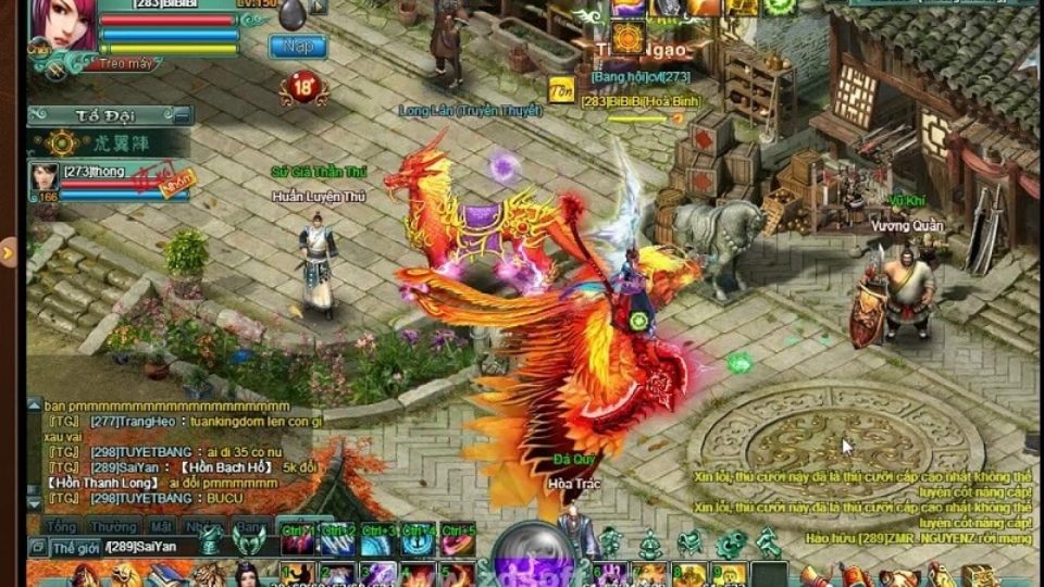 Game Võ Lâm Chi Mộng có nhiều sự kiện hàng ngày