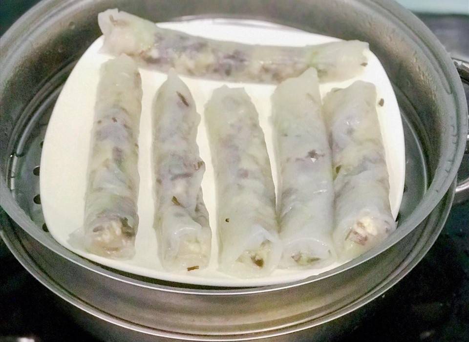 Hấp bánh cuốn