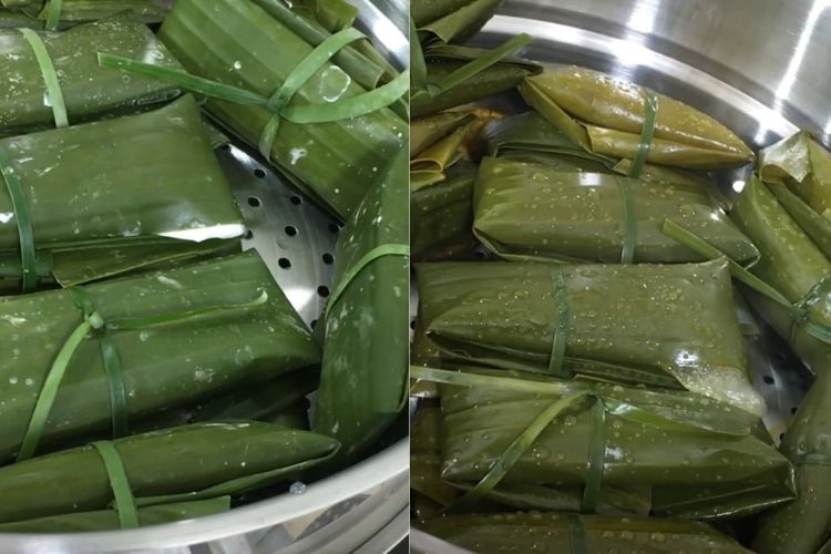 Hấp bánh bột lọc
