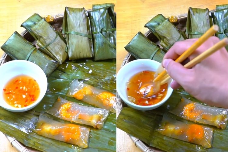 Thành phẩm bánh bột lọc