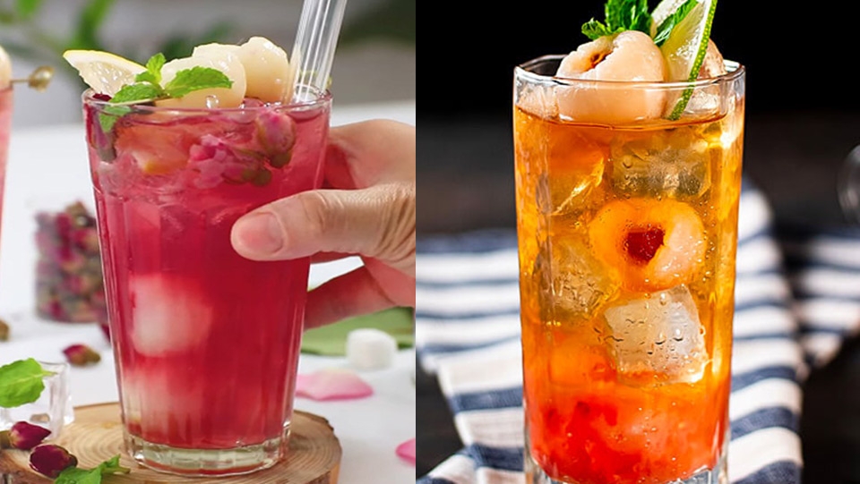 Vải là một nguyên liệu thường dùng để làm các món đồ uống ngon lành