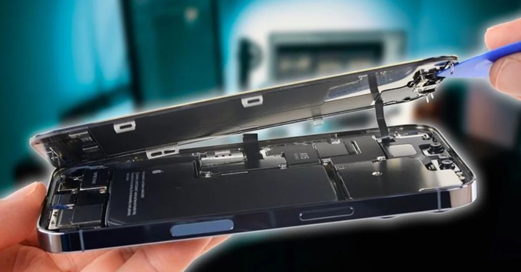 màn hình iPhone bị sọc 6