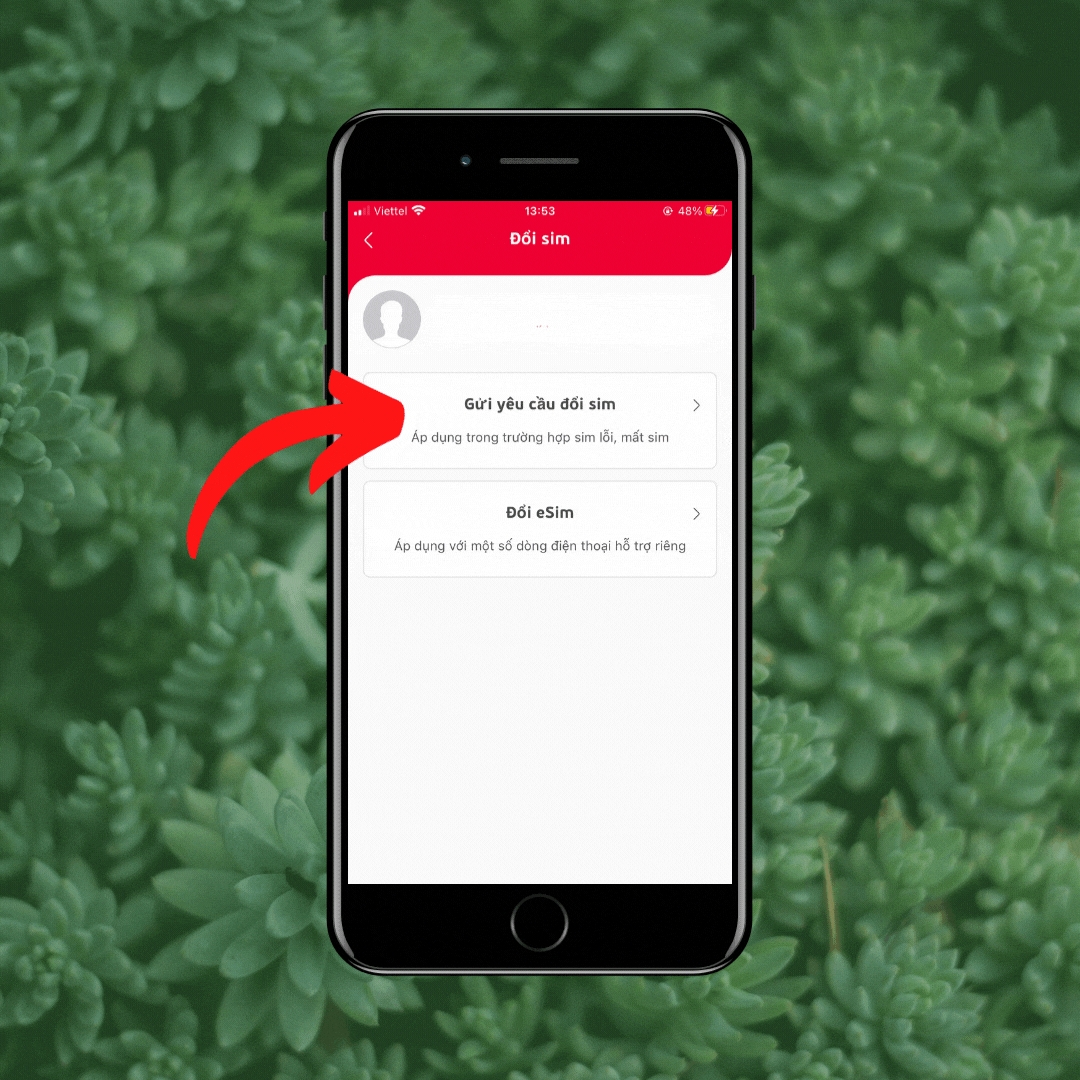 Hướng dẫn làm lại sim Viettel ngay tại nhà bước 3