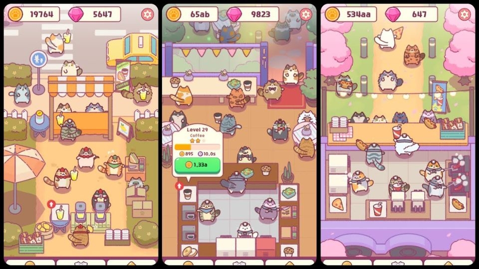 Hướng dẫn các thao tác chơi Cat Snack Bar cơ bản