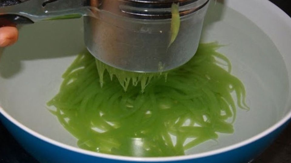 Cách làm bánh lọt lá dứa (3)