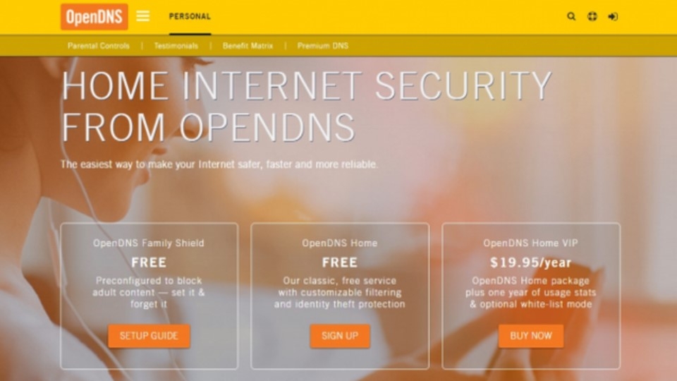 OpenDNS Family Shield