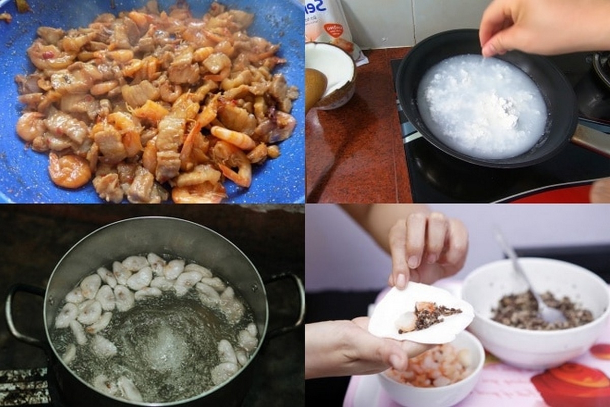 cách làm bánh bột lọc không cần nhào bột - hình 2