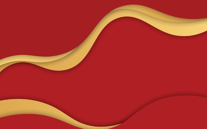 Background đỏ kết hợp với màu sắc khác 4