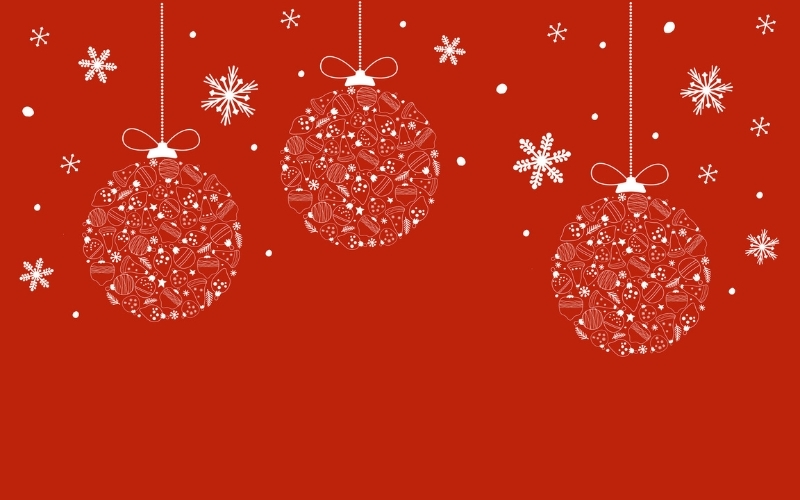 Background đỏ dành cho Giáng sinh 1
