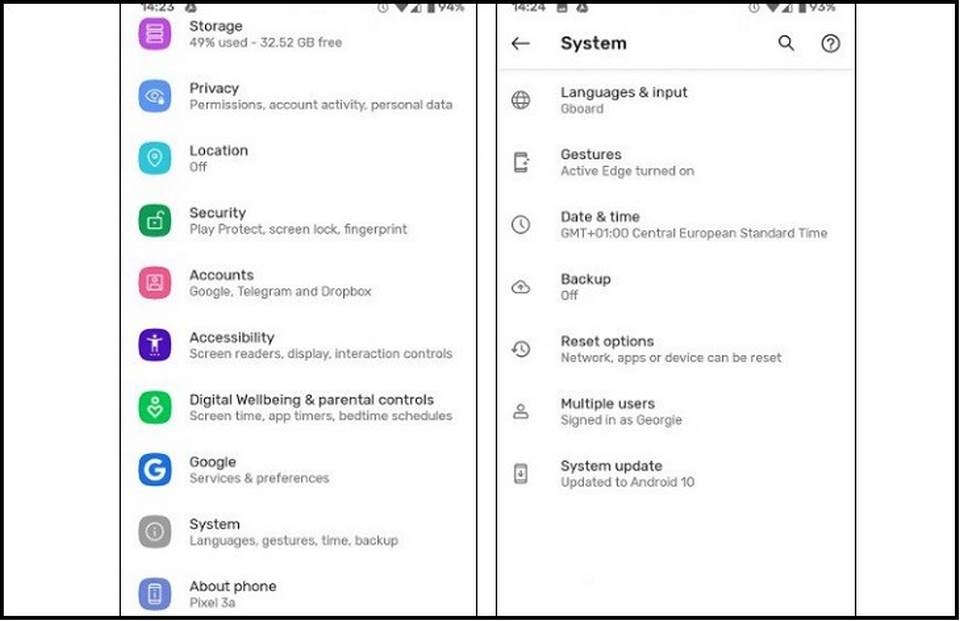 Chọn thiết bị cần cài đặt