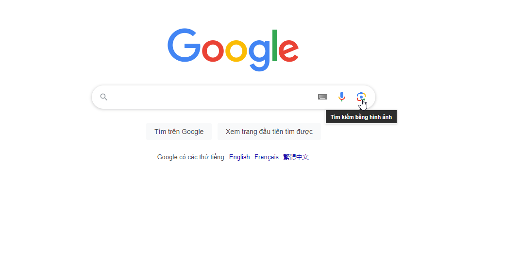 Tìm ảnh gốc trên Google