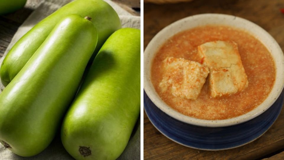 Cách luộc bầu chấm chao (1)