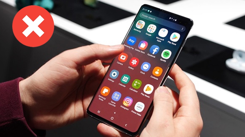 điện thoại Samsung bị đen màn hình nhưng vẫn chạy 6