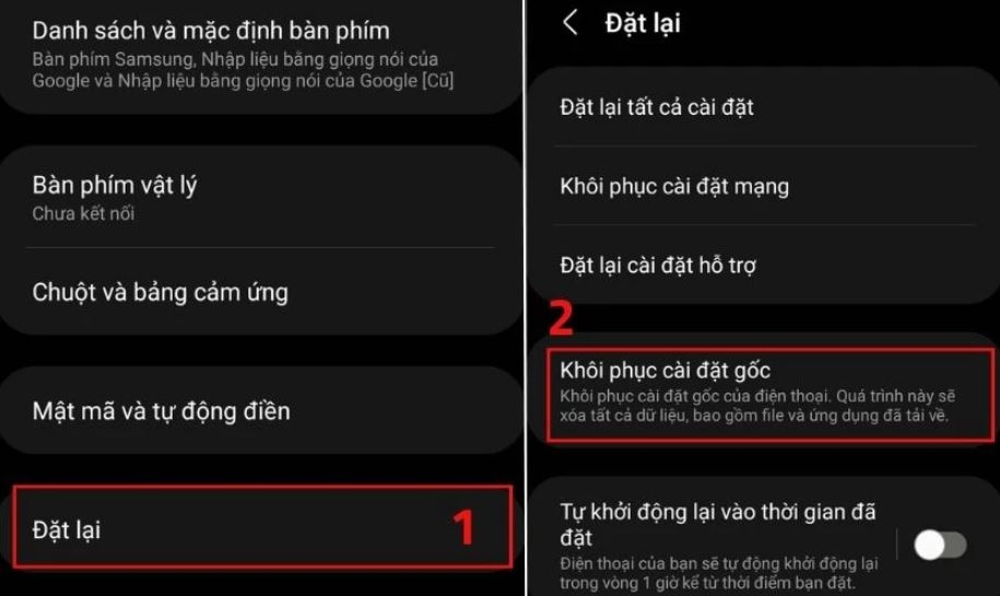 điện thoại Samsung bị đen màn hình nhưng vẫn chạy 8