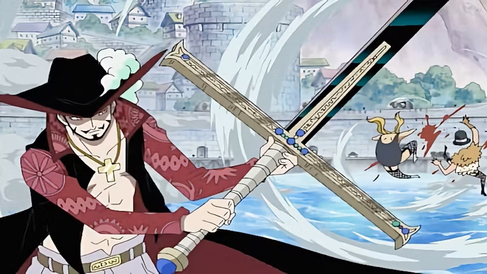 Hắc Kiếm - Yoru trong anime One Piece