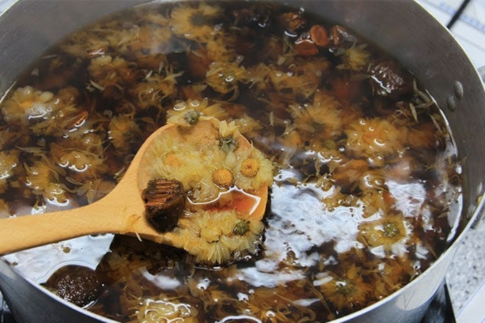Nấu nước sâm