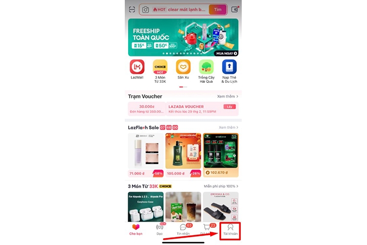 Ví voucher Lazada (hình 3)