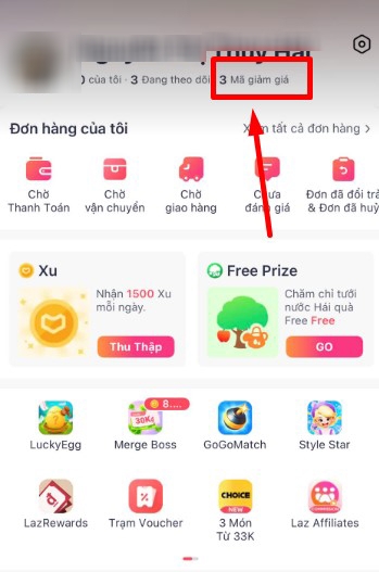 Ví voucher Lazada (hình 4)