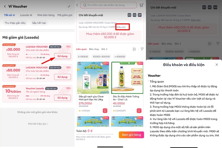 Ví voucher Lazada (hình 5)
