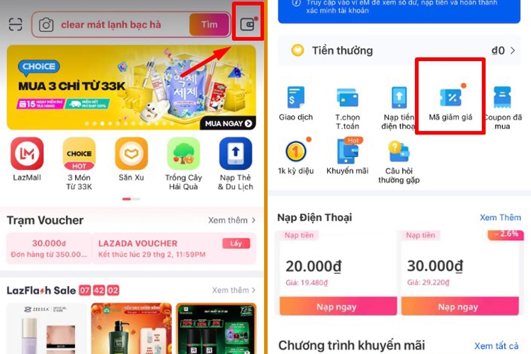 Ví voucher Lazada (hình 6)