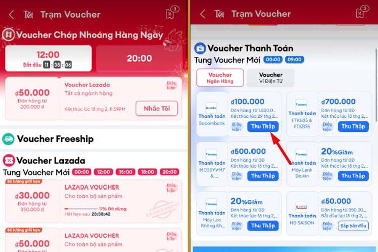 Ví voucher Lazada (hình 8)